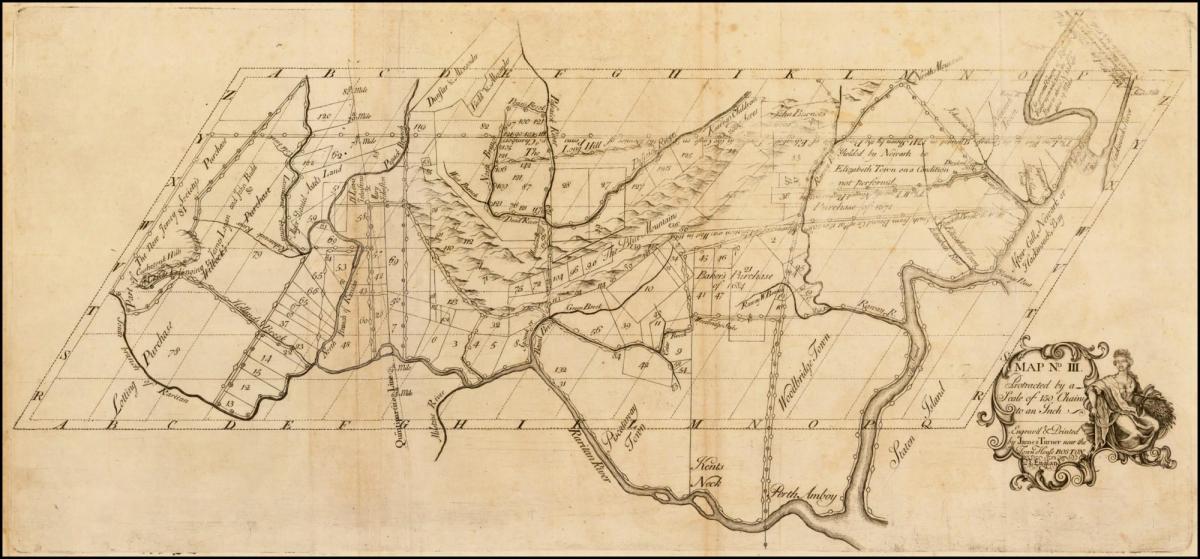 peta kolonial Boston
